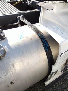 International LT Right Fuel Tank Strap / Bracket