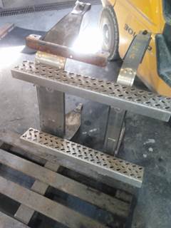 Mack Pinnacle CXU612 Left Fuel Tank Strap / Bracket for a Mack CXU612