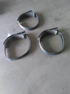 Mack Pinnacle CXU613 Left Fuel Tank Strap / Bracket for a Mack CXU613