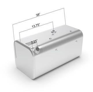 Freightliner FL60 1992-2004 Right Fuel Tank for a Alum D Or Rectangle 55-64 GALLON