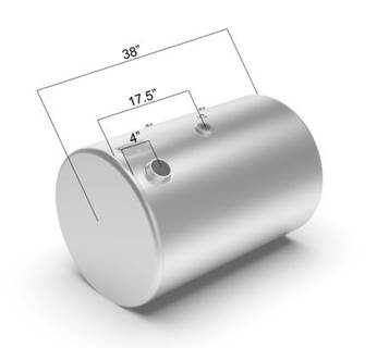 International 9200 1988-1997 Right Fuel Tank for a Alum Cylinder 75-84 GALLON