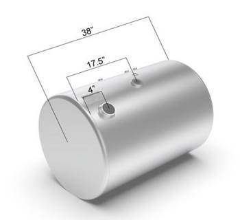 International Right Fuel Tank for a Alum Cylinder 75-84 GALLON