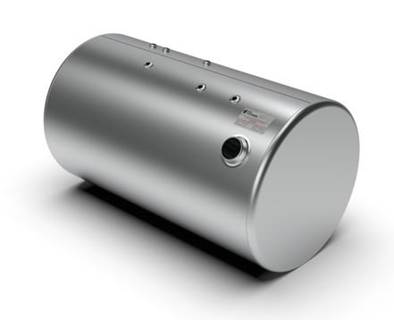 International Left Fuel Tank for a Alum Cylinder 95-104 GALLON