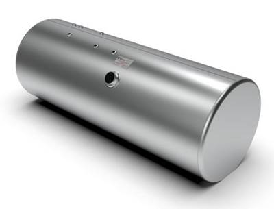 International Left Fuel Tank for a Alum Cylinder 145-154 GALLON