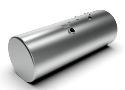 International Right Fuel Tank for a Alum Cylinder 145-154 GALLON