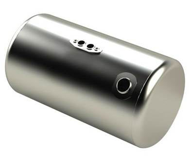 Peterbilt 379 1985-2007 Left Fuel Tank for a Alum Cylinder Peterbilt 95-104 GALLON