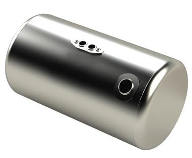 Peterbilt 379 Left Fuel Tank for a Alum Cylinder Peterbilt 95-104 GALLON