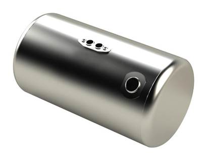 Peterbilt 379 Left Fuel Tank for a Alum Cylinder Peterbilt 125-134 GALLON