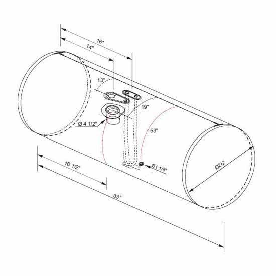 Peterbilt 389 Fuel Tank For Sale Henderson, CO ALT 0106008003