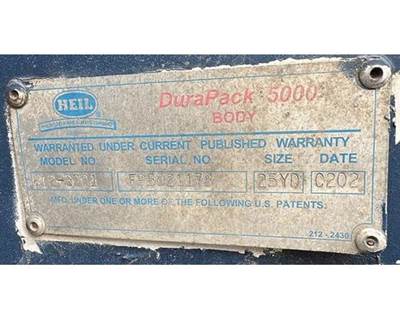 Heil FRONTLOADER Garbage Truck Body