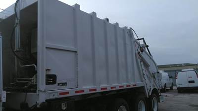 Leach 2RII-25YARD Garbage Truck Body