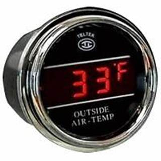 OUTSIDE AIR TEMP - RED - CHROME - F - KW - L101 