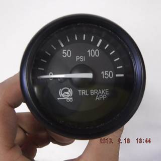 NEW TRL BRAKE APP TRAILER BRAKE APPLICATION GAUGE FOR PETERBILT OR KENWORTH
