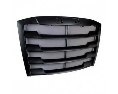 2018+ Freightliner Cascadia Black Grille with Bug Screen & Mounting Hardware