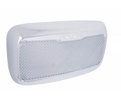 Freightliner Columbia 120 Chrome Plastic Mesh Grille 2005-2008, 48"L x 24 1/2"W