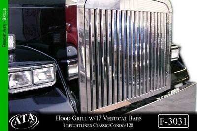 Freightliner Grille for a Freightliner FLD120 CLASSIC 1991-2009