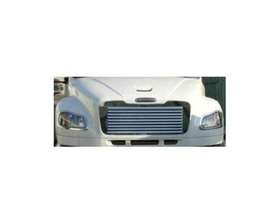 2002-2024 Freightliner M2 Business Class Hood Grille w/ 9 Louvers Stainless Steel