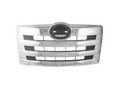 2011-2018 Hino 238/258/268/338 Chrome Grille (Without Bug Screen)