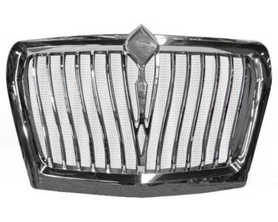 International LT 2018-UP Premium Modified Grille, Chrome with Bug Screen