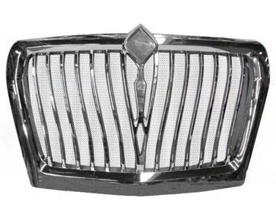 2018 & Up International ProStar LT Premium Modified Chrome Grille with Bug Screen