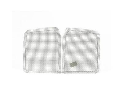 2013-UP Kenworth T370 Bug Screen for Grille, Chrome Plastic