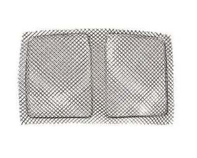 Kenworth T600B Aero Grille Screen, Natural Aluminum, 1990-2010