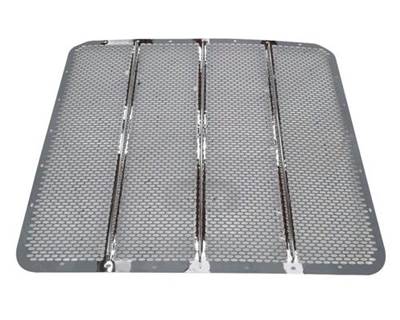 Peterbilt 388/389 Stainless Steel Punched Grille OE Style with Center Bars
