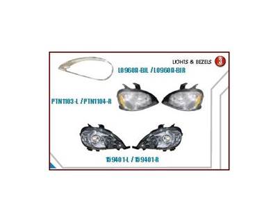 Freightliner Right Headlight Assembly for a Freightliner COLUMBIA 120 1996-2004