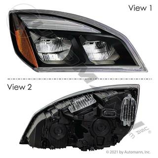 Freightliner CASCADIA 2018-2025 Right Headlight Assembly