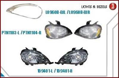 Freightliner COLUMBIA 120 2001-2004 Right Headlight Assembly