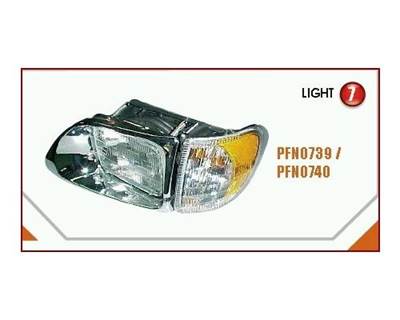 International 9200 1994-1999 Right Headlight Assembly