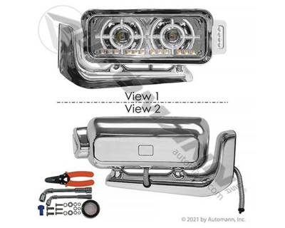 Peterbilt 379 Left Headlight Assembly for a Peterbilt 379 1987-2007