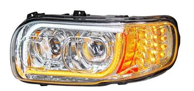 Peterbilt Left Headlight Assembly for a Peterbilt 389 2006-2024