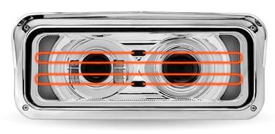 Universal Right Headlight Assembly for a Universal ALL