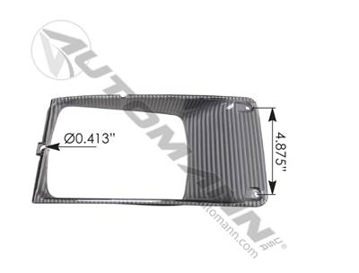International 4700 Right Headlight Bezel