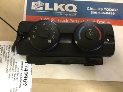 Freightliner Cascadia 125 Heater / AC Temp Control