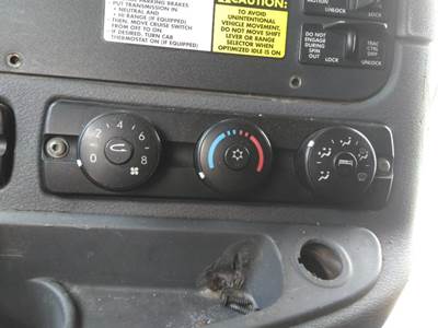 Freightliner Cascadia Evolution Heater / AC Temp Control