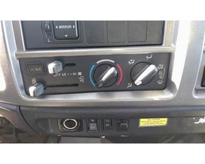 2012 Hino 338 2-KNOB Heater/AC Temperature Control