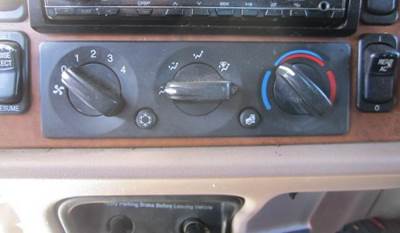 Peterbilt 386 Heater / AC Temp Control