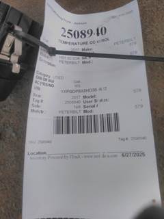 Peterbilt 579 Heater / AC Temp Control