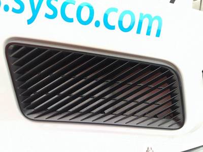 Volvo VNM Right Hood Side Vent