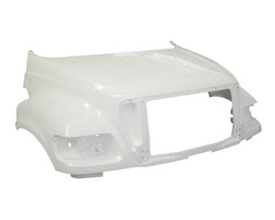 2010-2015 Ford F-650/F-750 Fiberglass Hood, 37 1/2" Centerline