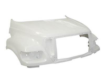 2010-2015 Ford F-650/F-750 Fiberglass Hood, 37 1/2" Centerline, Fits F650SD (Super Duty)