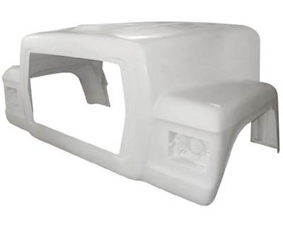 Ford LT Hood, Square Headlights, Right Side Breather, 50" Centerline Full Fender
