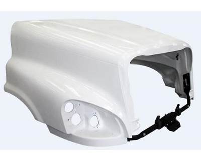 2007-2018 Freightliner Cascadia 125 Premium Fiberglass Hood 50" Centerline Cross Bar Hinge