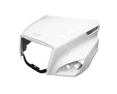 2018+ Freightliner Cascadia 126 Premium Fiberglass Hood 52" Centerline, Unpainted