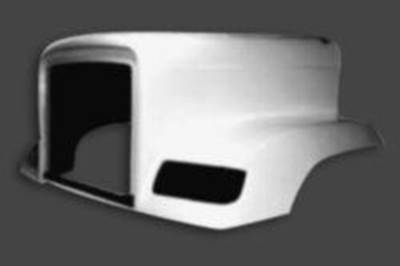Freightliner FLD120 Hood for a Freightliner FLD120 1989-2003