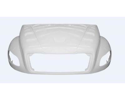 2008-2024 Freightliner M2 106 Premium Fiberglass Hood SBA (Set Back Axle), 39" Long