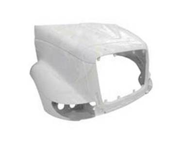 2002+ International 8500/8600 Premium Fiberglass Hood, White, 42" Centerline