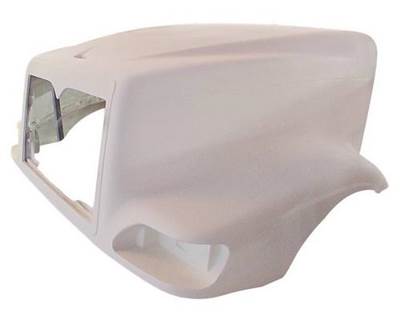 2000-2008 International 9400I Fiberglass Curved Hood 60"